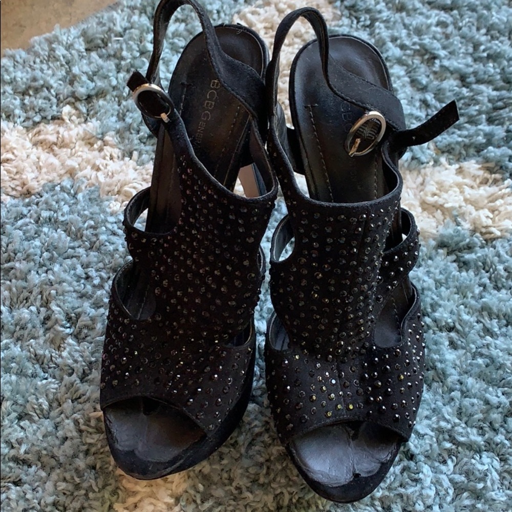 Black heels